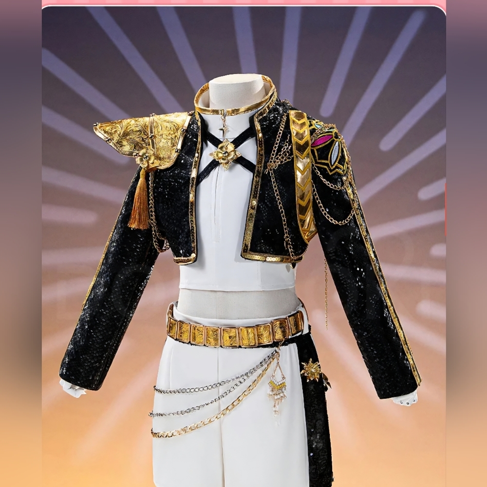KPOP KILLER Cosplay Costume GOLD SERIES Children Version